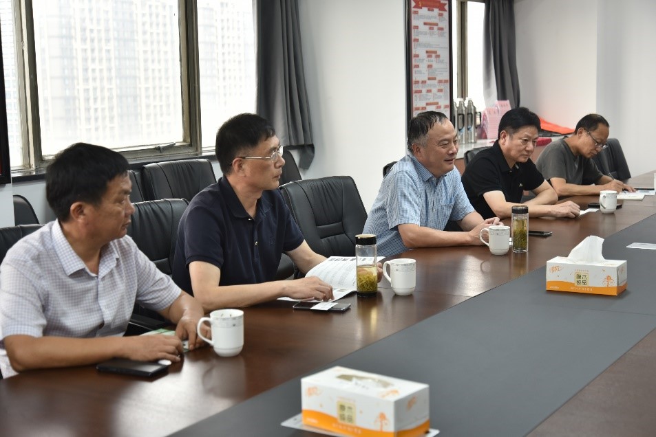 安徽皖墾茶葉集團書(shū)記、董事長(cháng)張國祥一行到浙茶集團考察交流